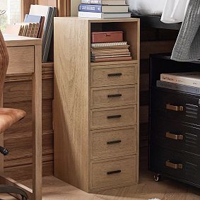 Wood Plug-In Tower USB A/C 2-Plug - Seadrift, 33"