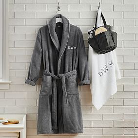 Classic Shower Caddy &amp; Bath Linens Set