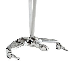 <em>Star Trek</em><sup>&trade;</sup> Ornaments Silver, Set of 3