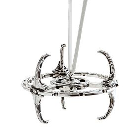 <em>Star Trek</em><sup>&trade;</sup> Ornaments Silver, Set of 3