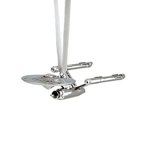 <em>Star Trek</em><sup>&trade;</sup> Ornaments Silver, Set of 3