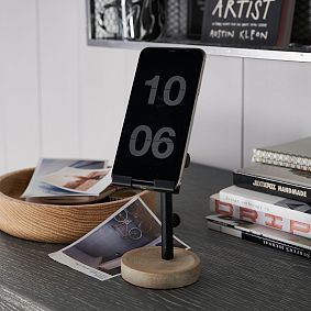 Black &amp; Brushed Fog Phone Holder