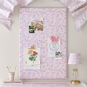 Open Box: No Nails Frameless LoveShackFancy Pinboard (36" x 24") - Windsor Rose