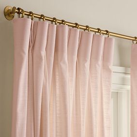 Evelyn Pinch Pleat Light-Filtering Curtain