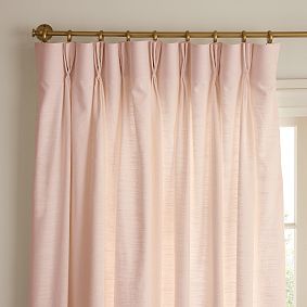 Evelyn Pinch Pleat Light-Filtering Curtain