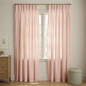 Evelyn Pinch Pleat Light-Filtering Curtain