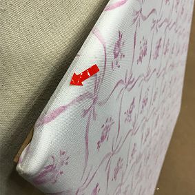 Open Box: No Nails Frameless LoveShackFancy Pinboard (36" x 24") - Windsor Rose
