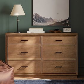 Rhodes 6-Drawer Dresser (56w x 19.5d")