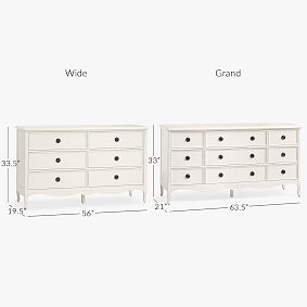 LoveShackFancy 6-Drawer Dresser (56w x 19.5d")