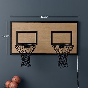 Double Backlit Basketball Hoop 