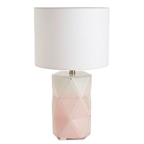 Open Box: Ombre Prism Table Lamp (17") - Blush