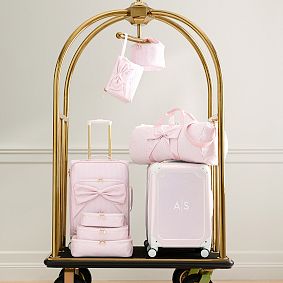 Le Petit Bow Pink Soft Sided Carry-On Luggage