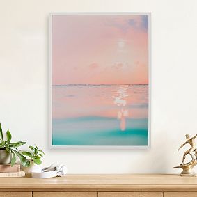 Minted® Sorbet Sea Framed Art by Kamala Nahas