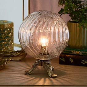 <i>Wicked</i> Glass Bubble Table Lamp