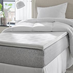 Pottery Barn Teen Essential Gel Memory Foam Mattress Topper, Twin/Twin XL
