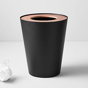 Round Rim Trash Can
