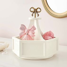 LoveShackFancy Desktop Spinning Organizer