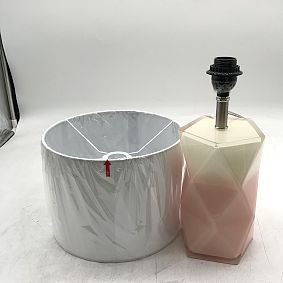 Open Box: Ombre Prism Table Lamp (17") - Blush