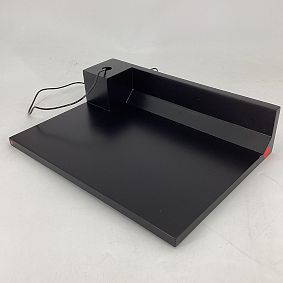 Open Box: Charging Bedside Tray with USB A/C (6"W x 11.75"L) - Black