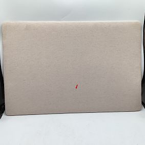 Open Box: No Nails Frameless Rectangle Pinboard (36"x24") - Oatmeal