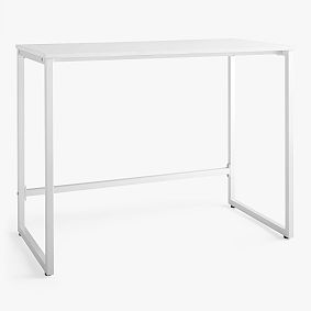 Open Box: Small Space Writing Desk (39.5"W x 20"D) - White