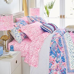 Lilly Pulitzer In The Swing Of Things Sheet Set