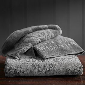 Harry Potter<sup>&trade;</sup> Marauder's Map<sup>&trade;</sup> Towel Set