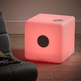 Light-Up LED Bluetooth<sup>&reg;</sup> Large Speaker Cube