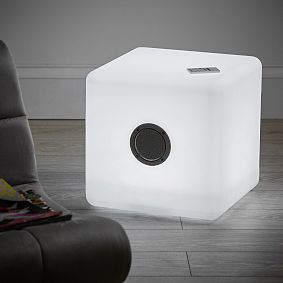Light-Up LED Bluetooth<sup>&reg;</sup> Large Speaker Cube