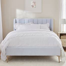 Avalon Channel Stitch Upholstered Bed