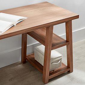 Customize-It Simple Trestle Desk (58"w x 23.5"d)