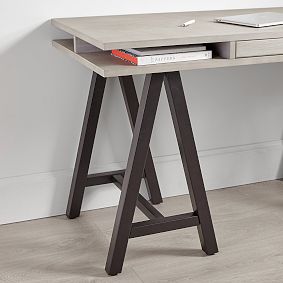 Customize-It Storage A-Frame Desk (58"w x 23.5"d)