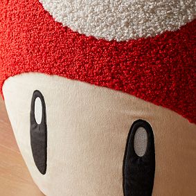 Large Super Mario<sup>&trade;</sup> Super Mushroom Bean Bag Chair Slipcover Only