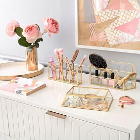 Skyline Divided Desktop Organizer
