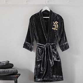 Harry Potter<sup>&trade;</sup> Hufflepuff<sup>&trade;</sup> Velvet Robe