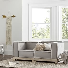 Cushy Lounge Loveseat Set (64")