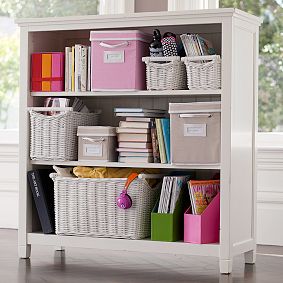 Beadboard Wide Bookcase (43")