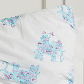Lilly Pulitzer Elephant Bazaar Quilt