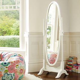 Lilac Floor Mirror