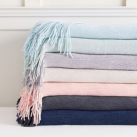 Chic Fringe Throw