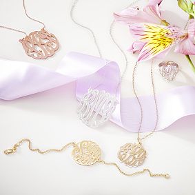 Monogram Cursive Pendant