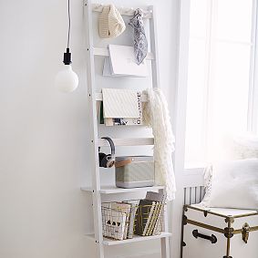 Wall Leaning Storage Rack