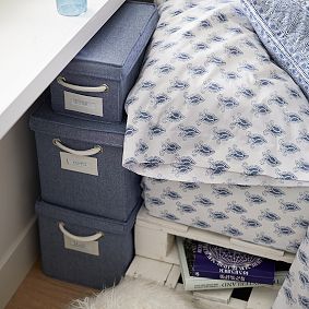 Solid Canvas Bins