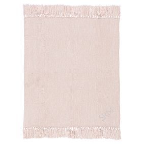 Chenille Fringe Throw