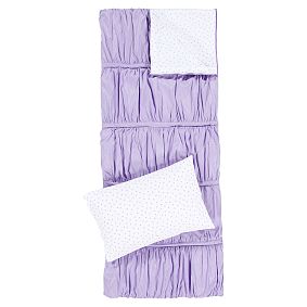 Lavender Pucker Up Sleeping Bag &amp; Pillowcase