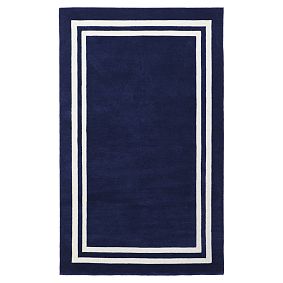 Decorator Border Rug, Royal Navy