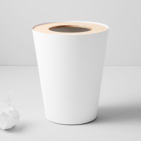 Round Rim Trash Can