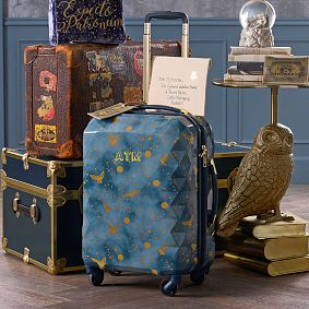 Harry Potter<sup>&trade;</sup> Enchanted Night Sky Luxe Hard-Sided 22" Carry-on Spinner Suitcase