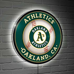 <i>MLB™</i> Round LED Wall Light