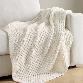 Chenille Knit Throw